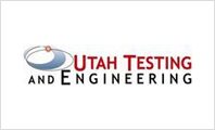 A logo of utah testing and engineering