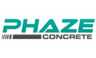 A logo of phaze concrete