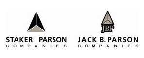 A black and white image of the logo for jack burton company.