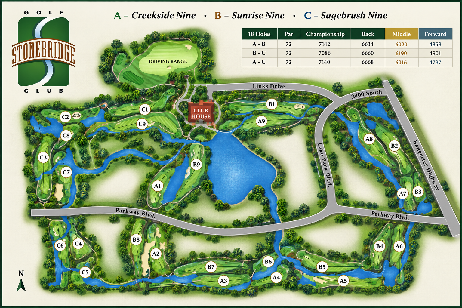 Stonebridge Map